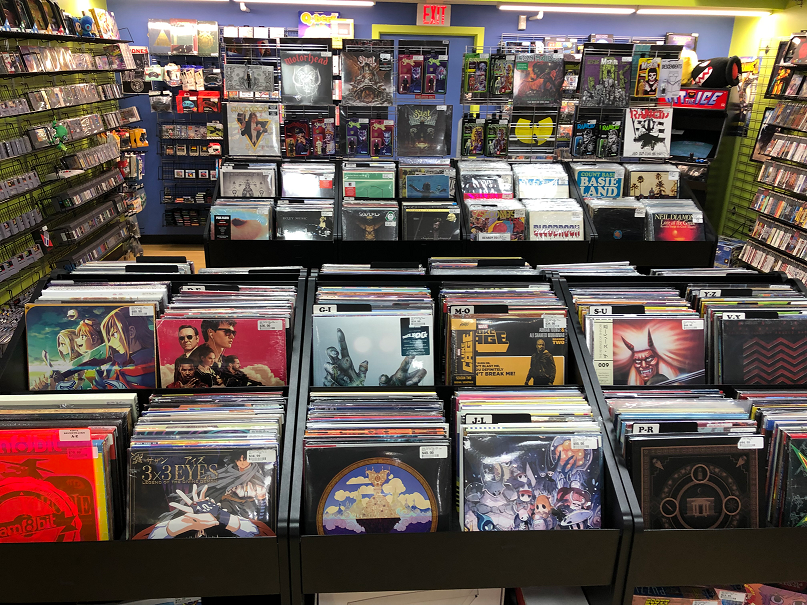 Vinyl Record Section Expanded!