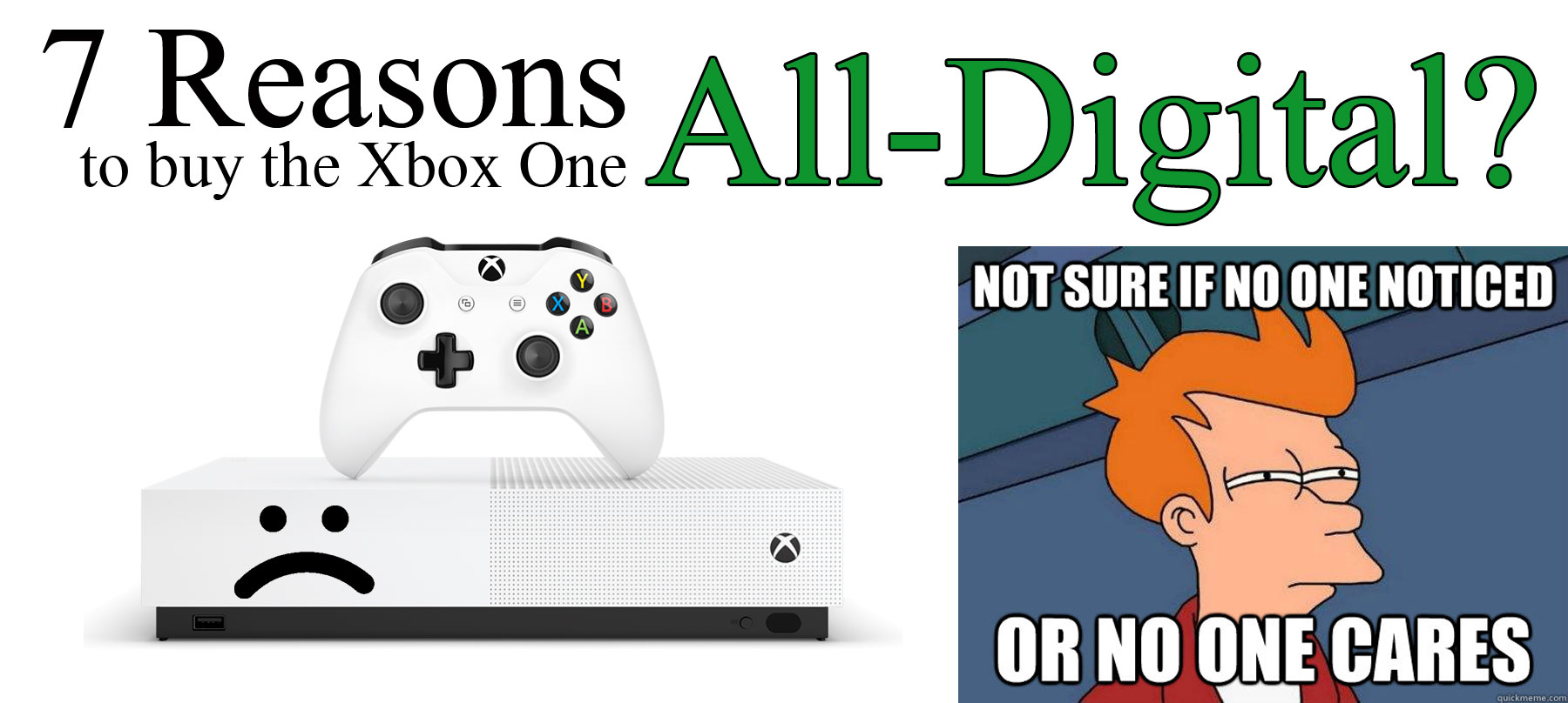 5 reasons why you should buy the Xbox One S All-Digital